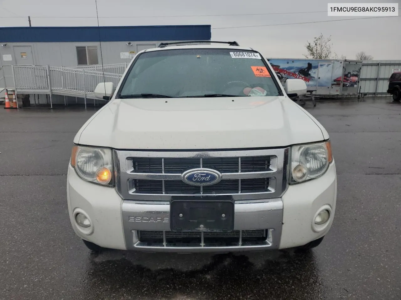 2010 Ford Escape Limited VIN: 1FMCU9EG8AKC95913 Lot: 80681074