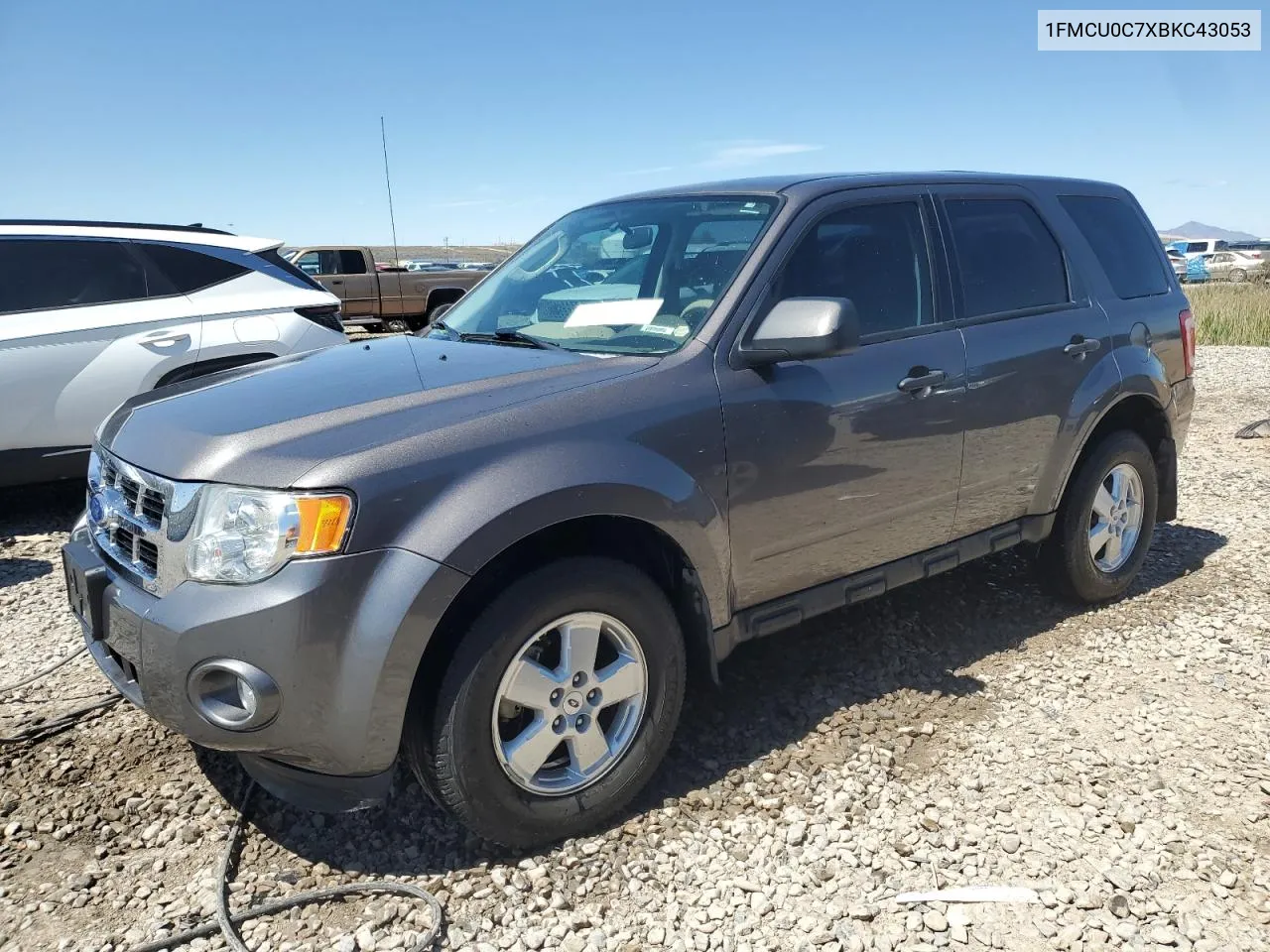 2011 Ford Escape Xls VIN: 1FMCU0C7XBKC43053 Lot: 51578104