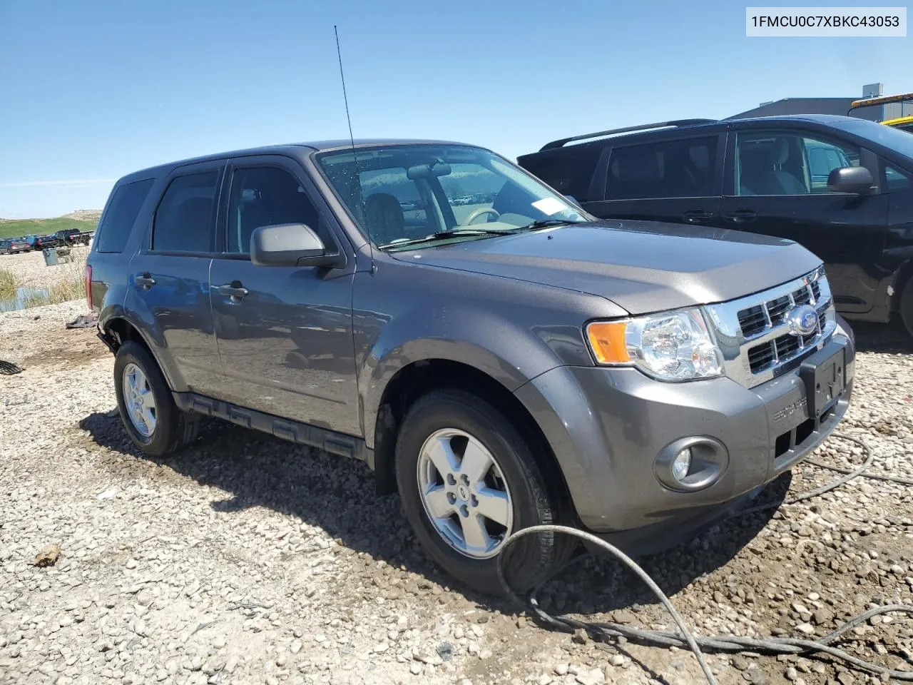 2011 Ford Escape Xls VIN: 1FMCU0C7XBKC43053 Lot: 51578104