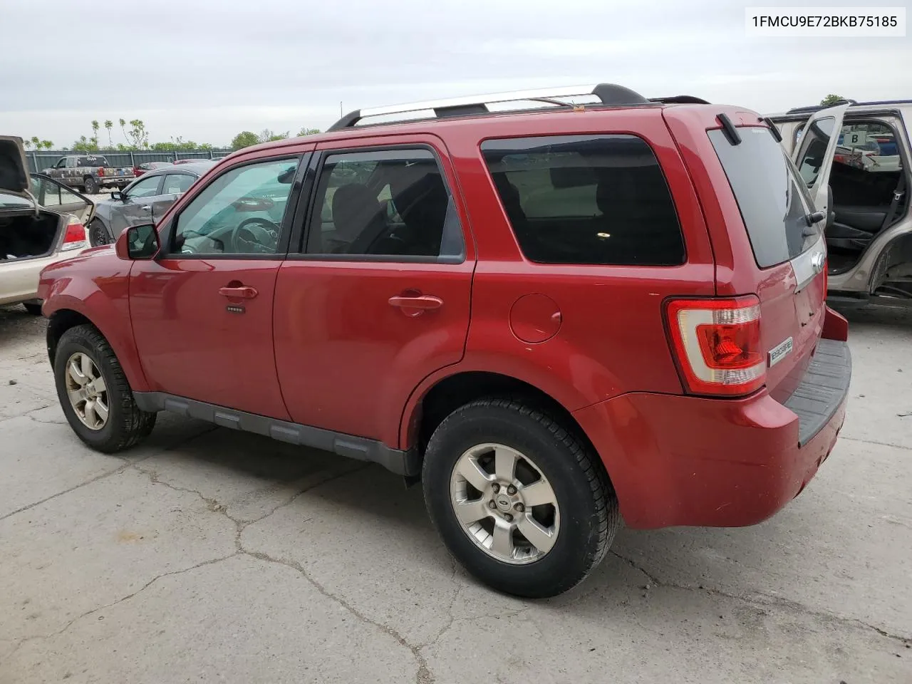 2011 Ford Escape Limited VIN: 1FMCU9E72BKB75185 Lot: 52325114