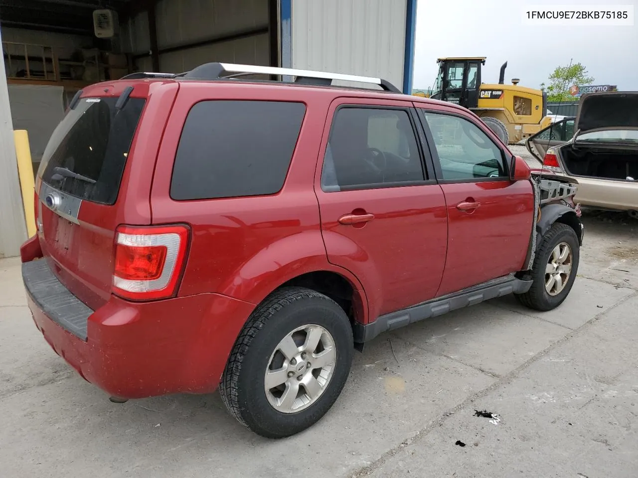 2011 Ford Escape Limited VIN: 1FMCU9E72BKB75185 Lot: 52325114