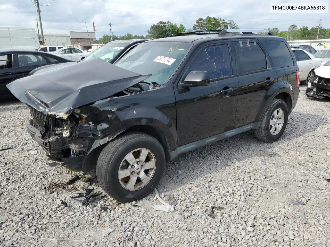 2011 Ford Escape Limited VIN: 1FMCU0E74BKA66318 Lot: 55652294