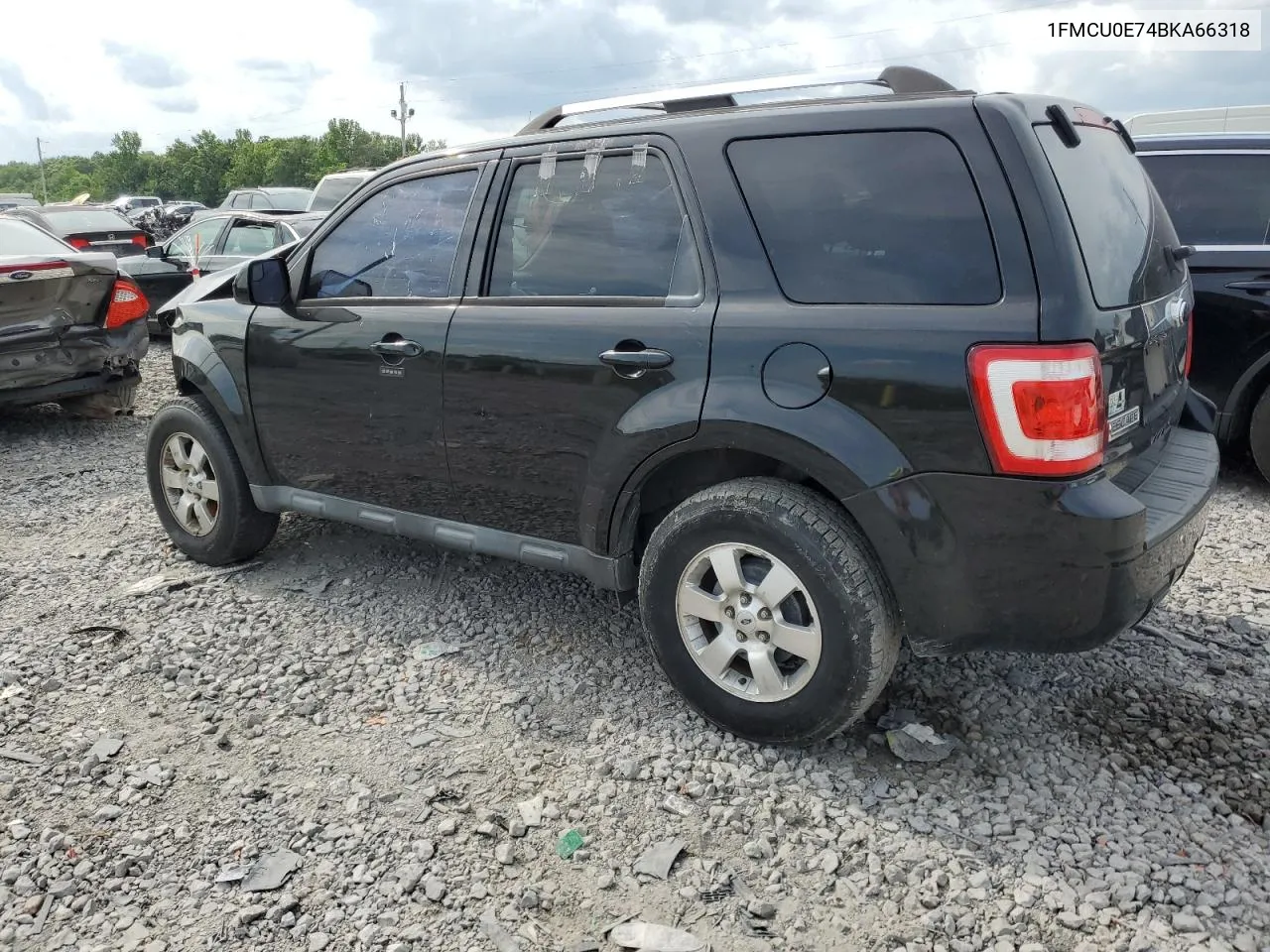 2011 Ford Escape Limited VIN: 1FMCU0E74BKA66318 Lot: 55652294