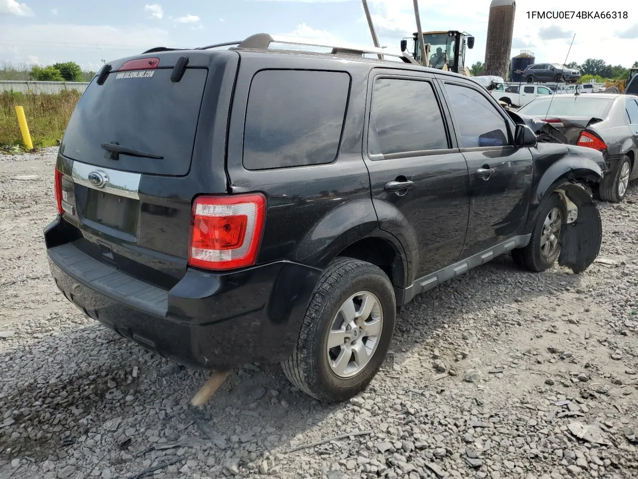 2011 Ford Escape Limited VIN: 1FMCU0E74BKA66318 Lot: 55652294