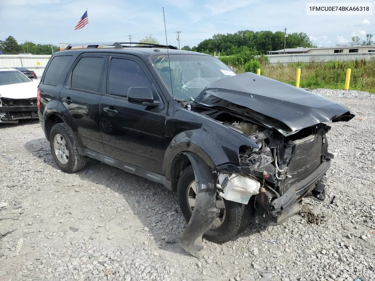 2011 Ford Escape Limited VIN: 1FMCU0E74BKA66318 Lot: 55652294