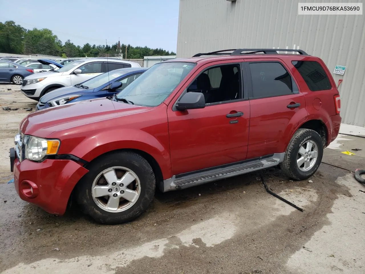 2011 Ford Escape Xlt VIN: 1FMCU9D76BKA53690 Lot: 65162224