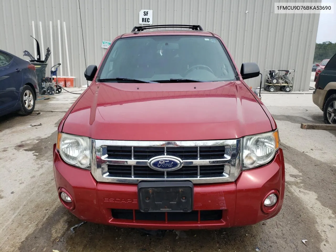 2011 Ford Escape Xlt VIN: 1FMCU9D76BKA53690 Lot: 65162224