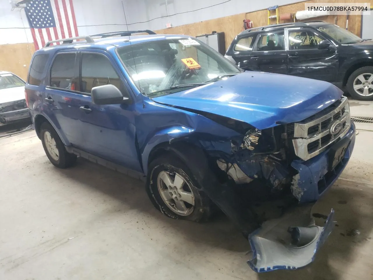 2011 Ford Escape Xlt VIN: 1FMCU0D78BKA57994 Lot: 65738494