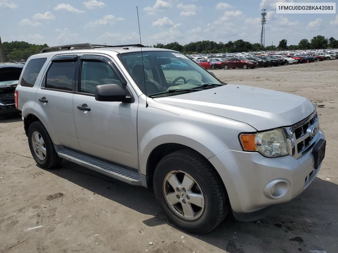 2011 Ford Escape Xlt VIN: 1FMCU0DG2BKA42083 Lot: 67581254