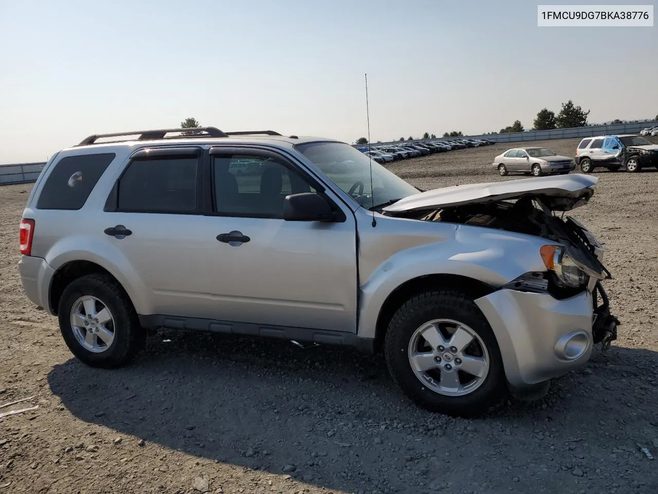 2011 Ford Escape Xlt VIN: 1FMCU9DG7BKA38776 Lot: 67594354