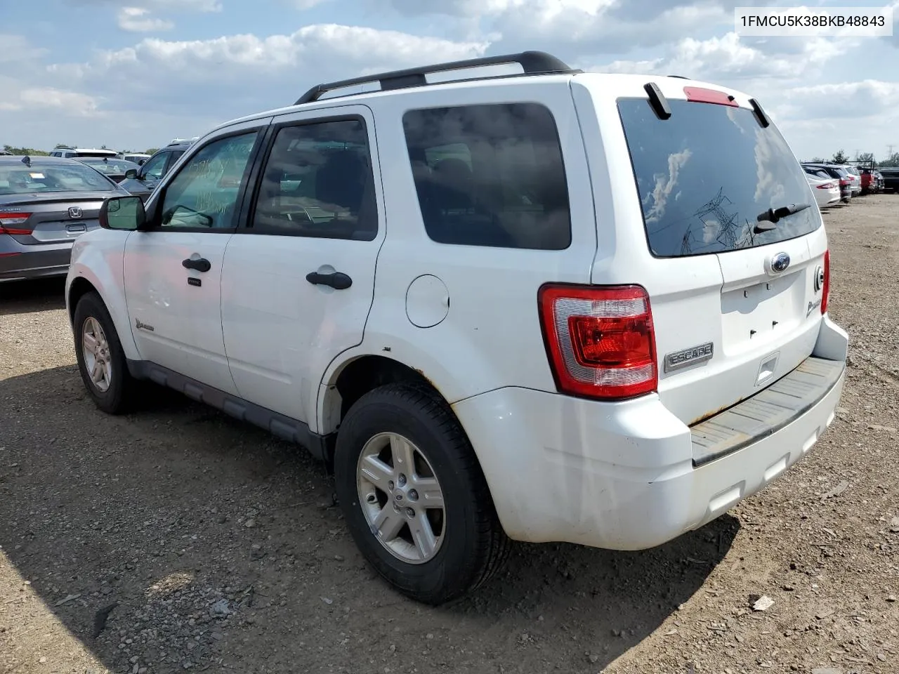 2011 Ford Escape Hybrid VIN: 1FMCU5K38BKB48843 Lot: 67710314