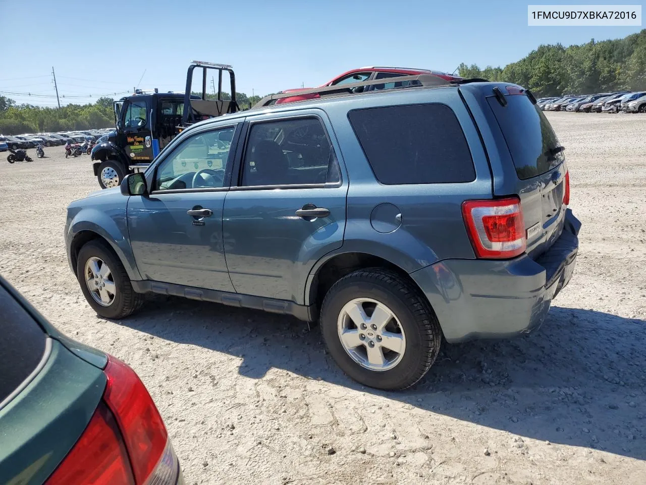 2011 Ford Escape Xlt VIN: 1FMCU9D7XBKA72016 Lot: 69376274