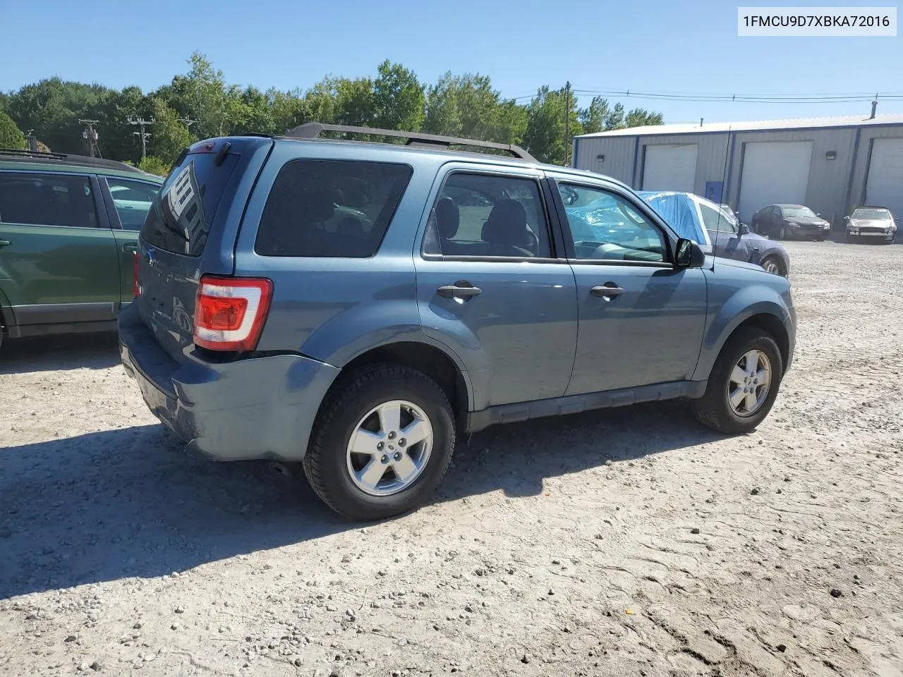 2011 Ford Escape Xlt VIN: 1FMCU9D7XBKA72016 Lot: 69376274