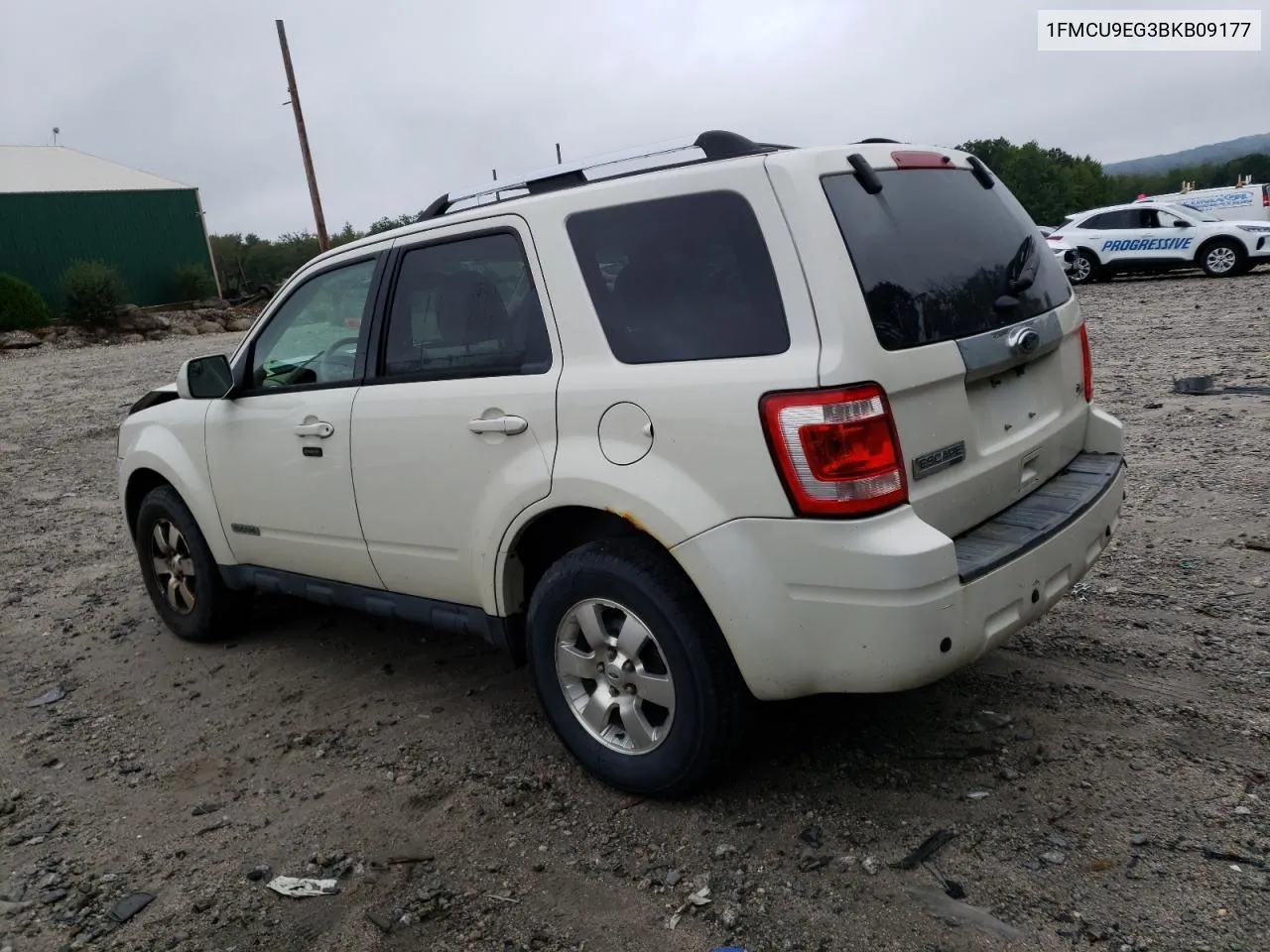 2011 Ford Escape Limited VIN: 1FMCU9EG3BKB09177 Lot: 70559194