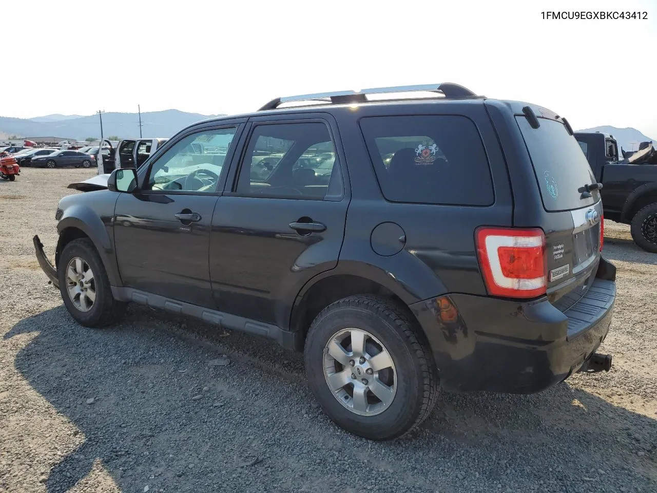 2011 Ford Escape Limited VIN: 1FMCU9EGXBKC43412 Lot: 70637184