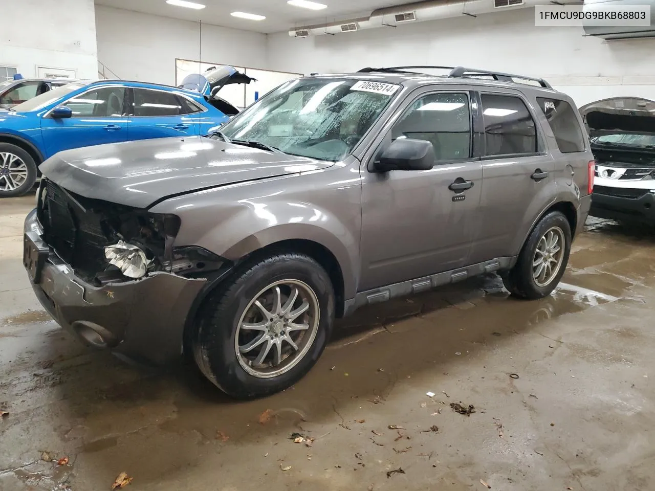 2011 Ford Escape Xlt VIN: 1FMCU9DG9BKB68803 Lot: 70696514