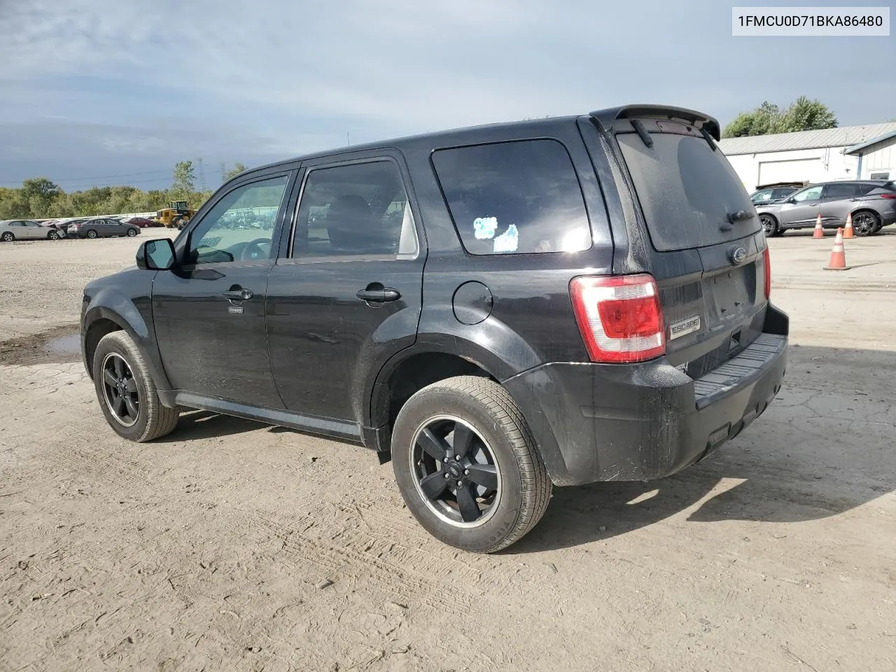 2011 Ford Escape Xlt VIN: 1FMCU0D71BKA86480 Lot: 71165224