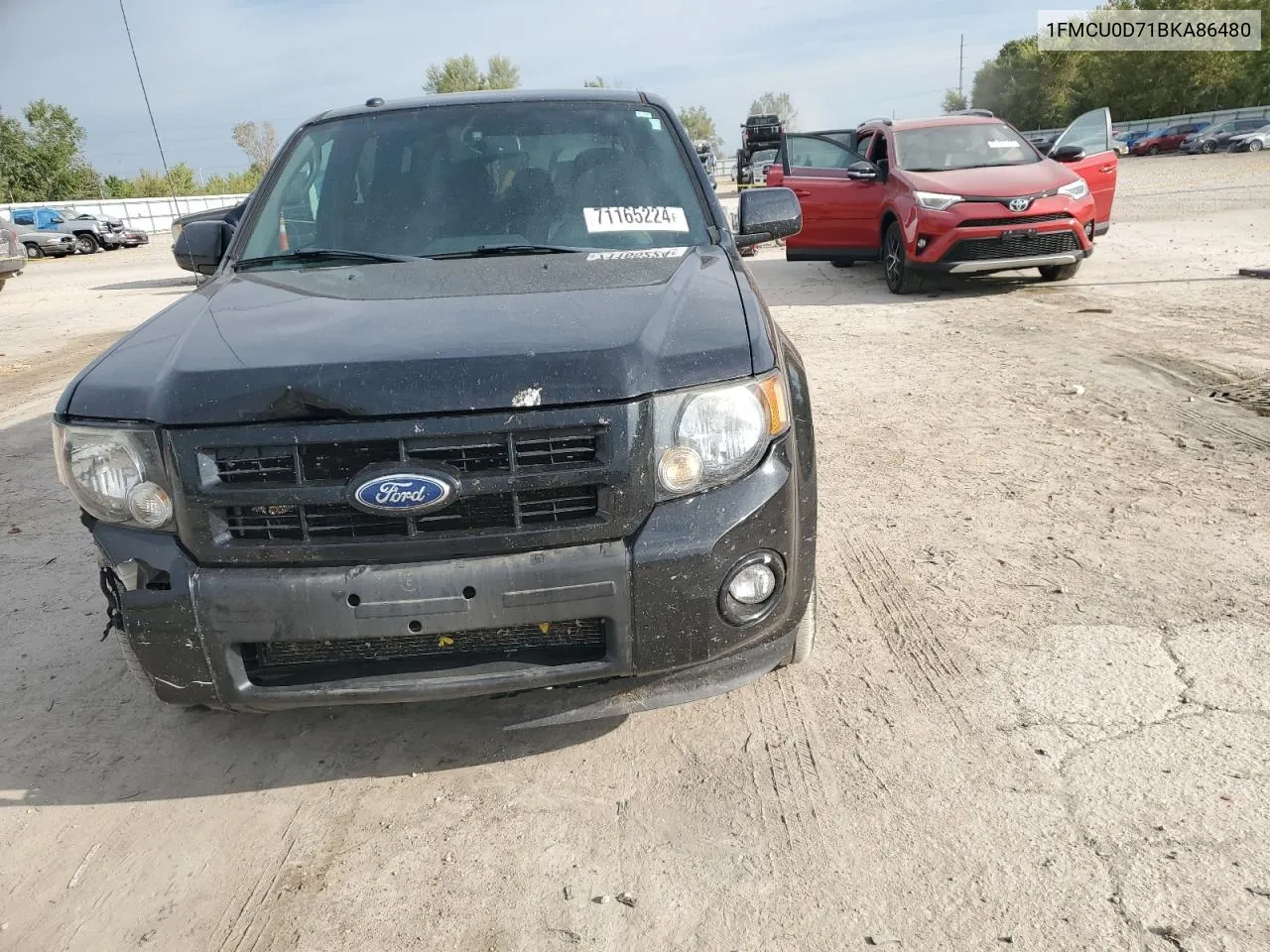 2011 Ford Escape Xlt VIN: 1FMCU0D71BKA86480 Lot: 71165224