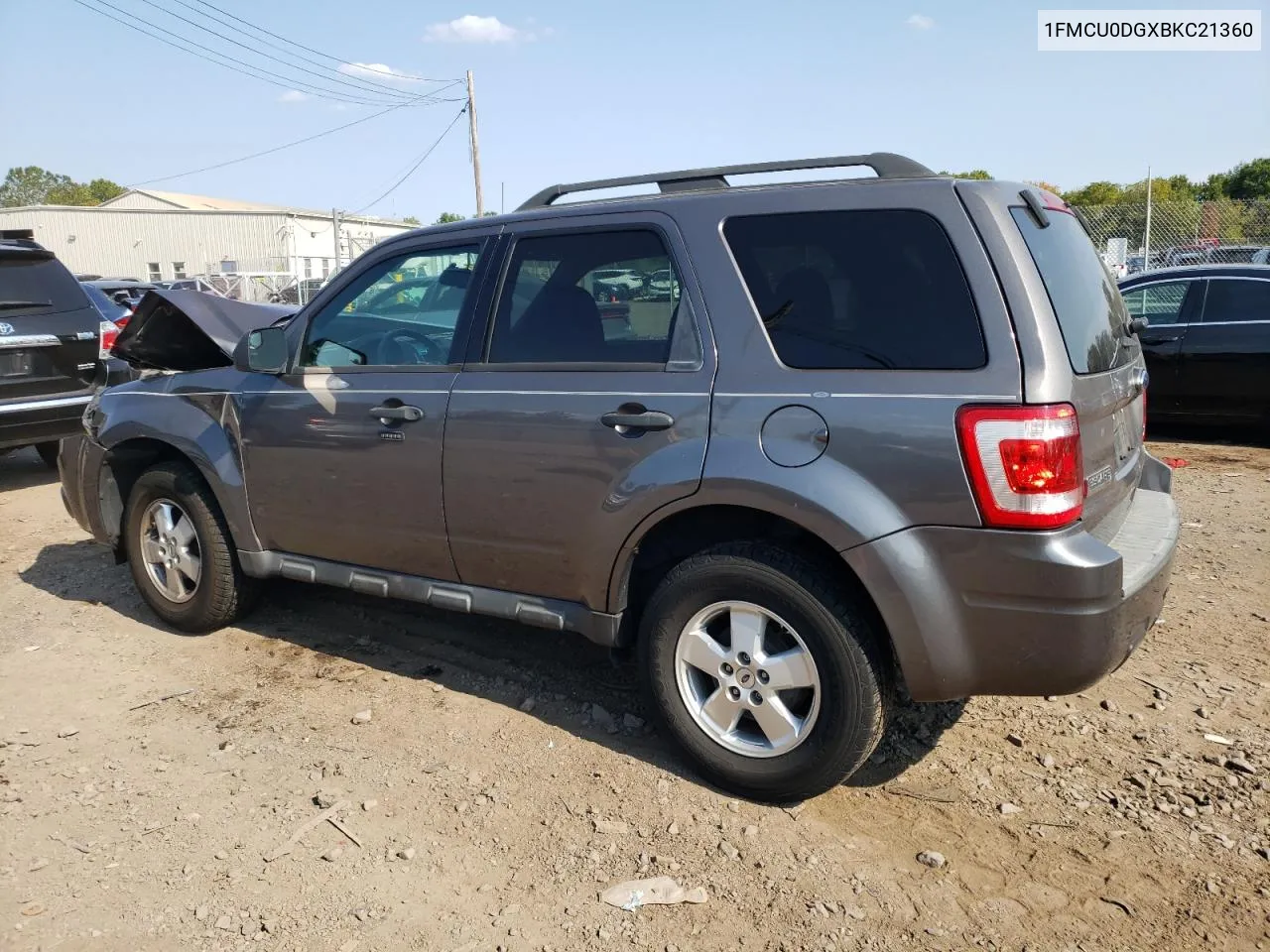 2011 Ford Escape Xlt VIN: 1FMCU0DGXBKC21360 Lot: 71422144