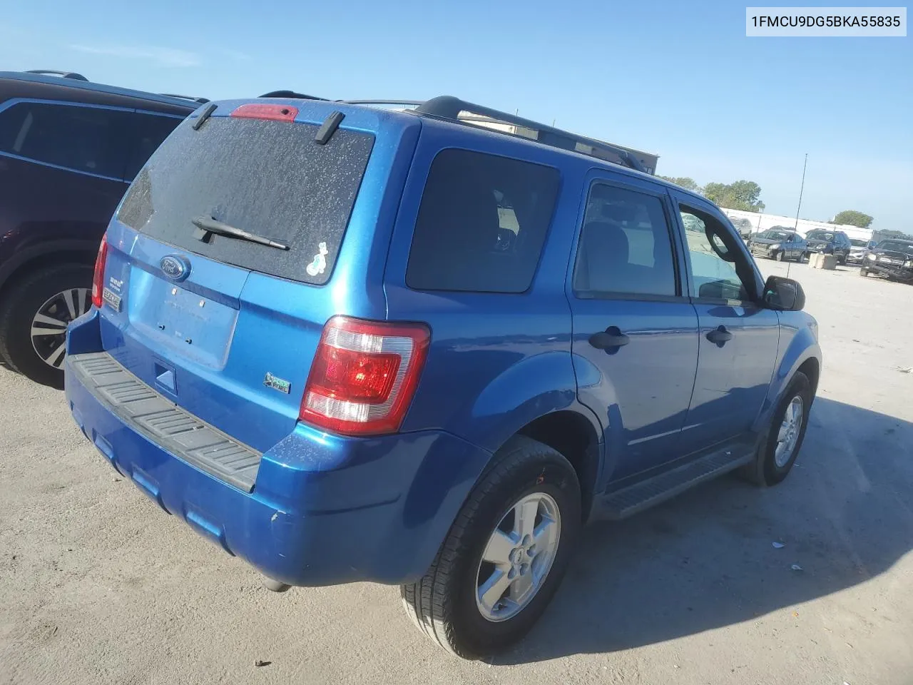 2011 Ford Escape Xlt VIN: 1FMCU9DG5BKA55835 Lot: 71424734