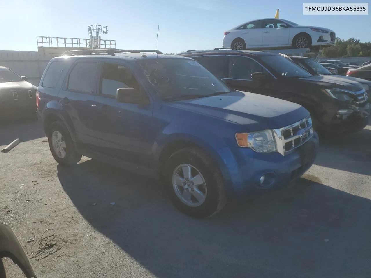 2011 Ford Escape Xlt VIN: 1FMCU9DG5BKA55835 Lot: 71424734