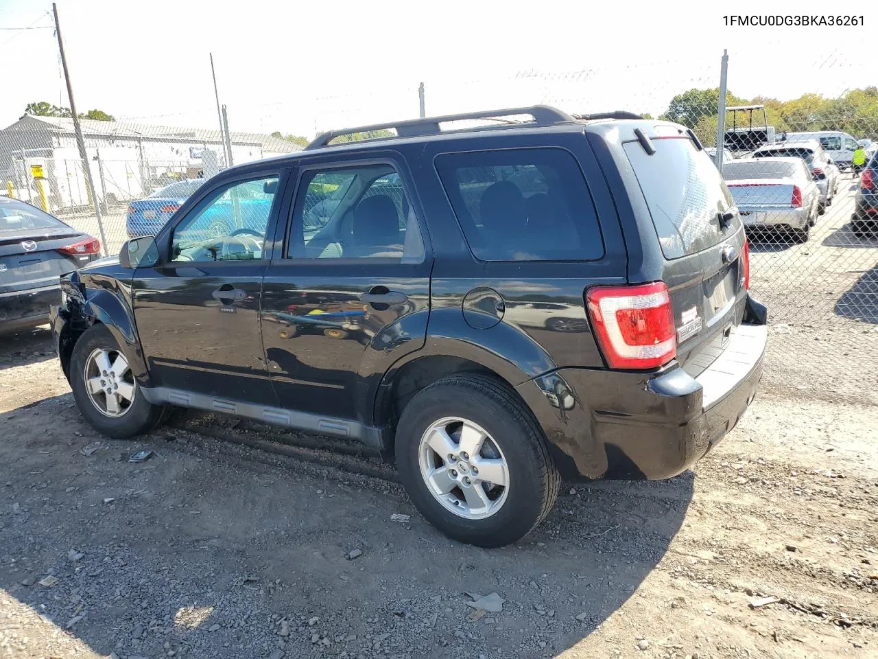 2011 Ford Escape Xlt VIN: 1FMCU0DG3BKA36261 Lot: 72182154