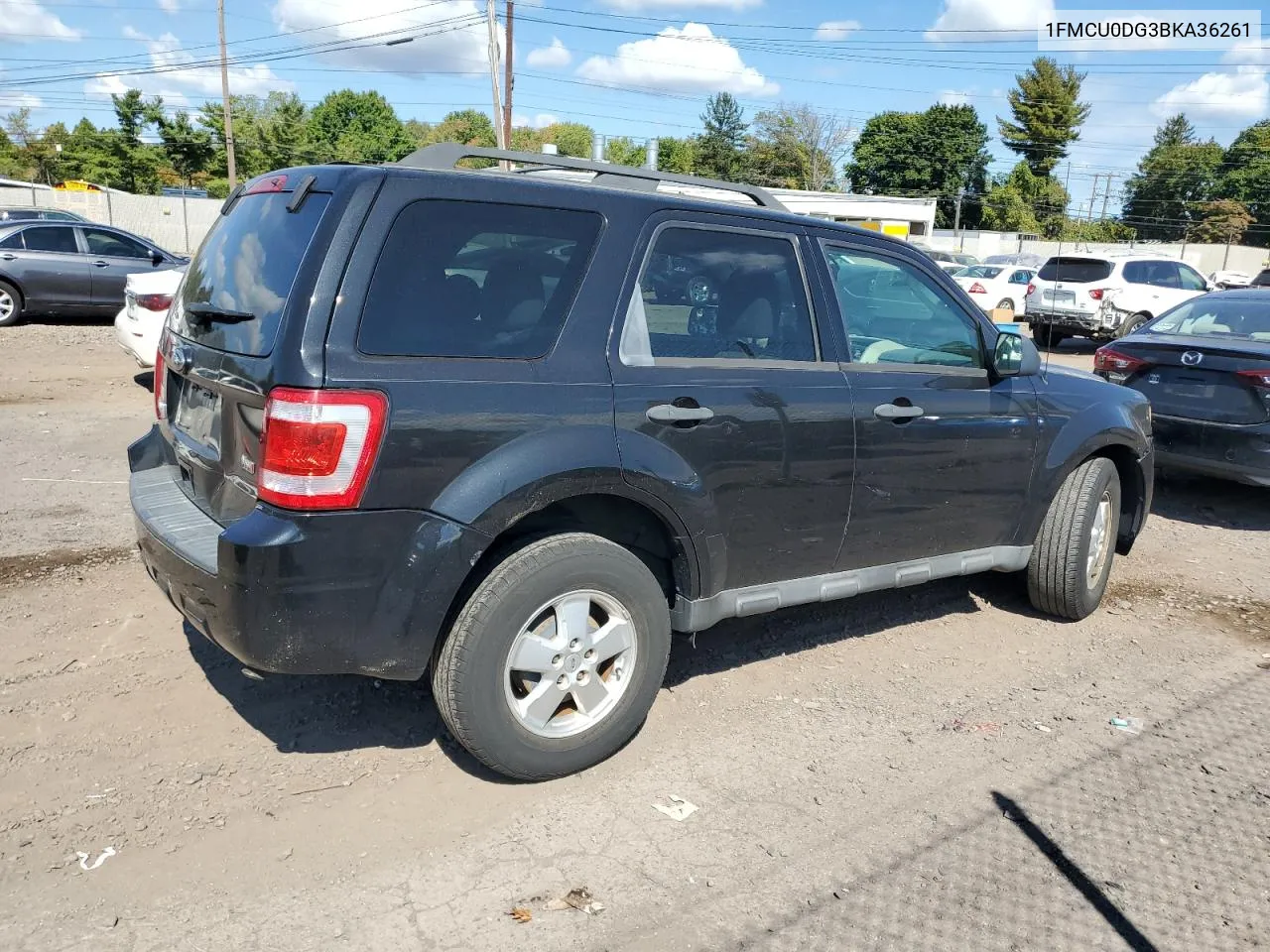 2011 Ford Escape Xlt VIN: 1FMCU0DG3BKA36261 Lot: 72182154