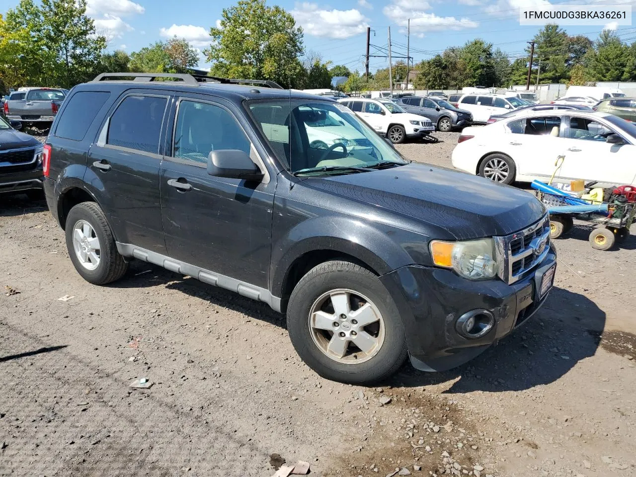 2011 Ford Escape Xlt VIN: 1FMCU0DG3BKA36261 Lot: 72182154