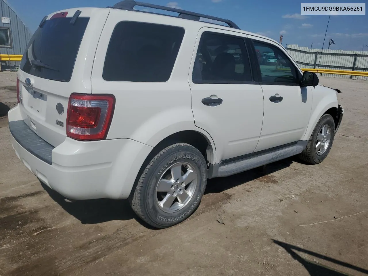 2011 Ford Escape Xlt VIN: 1FMCU9DG9BKA56261 Lot: 72222054