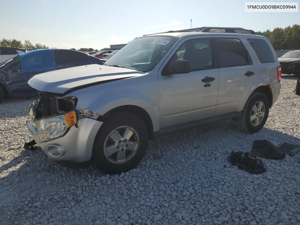 2011 Ford Escape Xlt VIN: 1FMCU0DG9BKC09944 Lot: 72268724