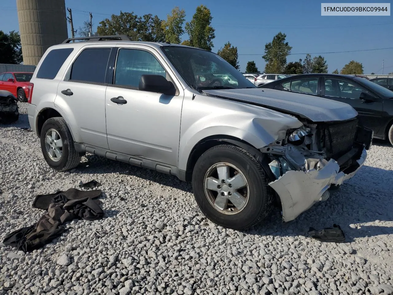 2011 Ford Escape Xlt VIN: 1FMCU0DG9BKC09944 Lot: 72268724