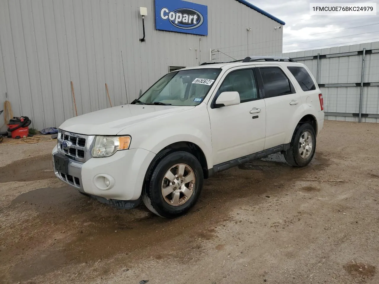 2011 Ford Escape Limited VIN: 1FMCU0E76BKC24979 Lot: 72574194