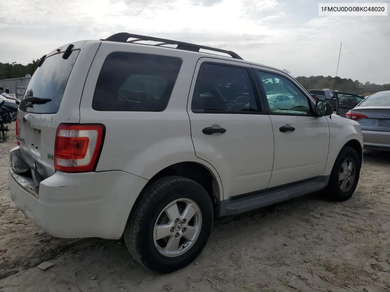 2011 Ford Escape Xlt VIN: 1FMCU0DG0BKC48020 Lot: 72727844