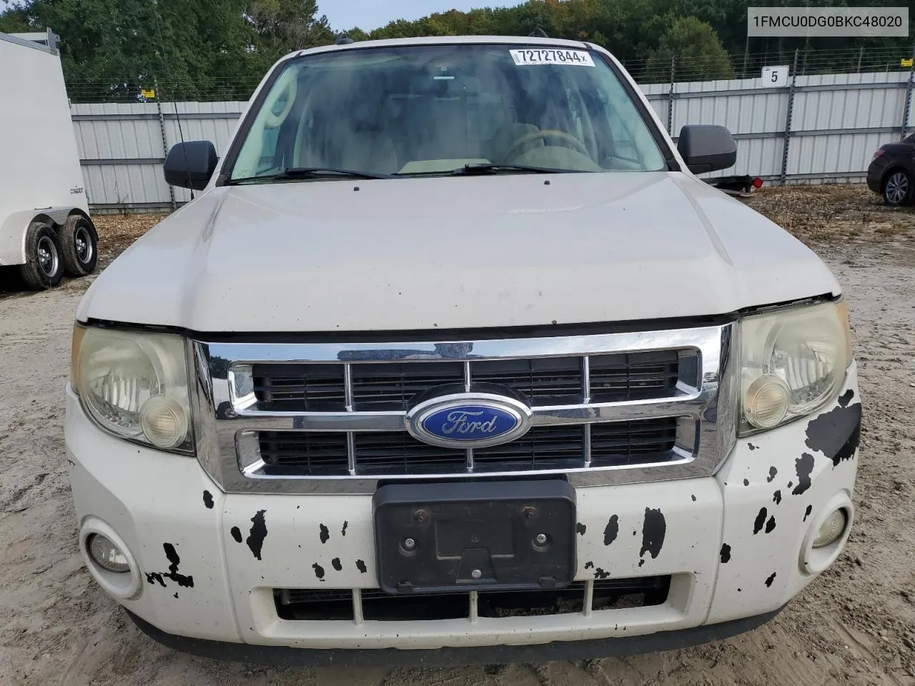 1FMCU0DG0BKC48020 2011 Ford Escape Xlt