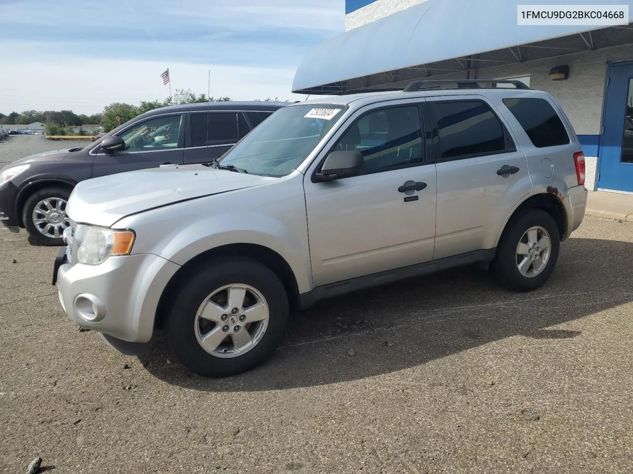 2011 Ford Escape Xlt VIN: 1FMCU9DG2BKC04668 Lot: 72920604