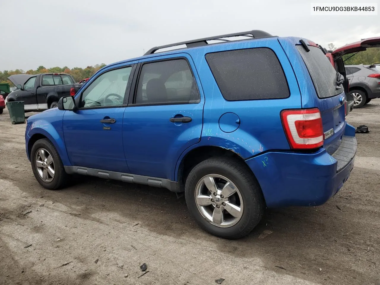 2011 Ford Escape Xlt VIN: 1FMCU9DG3BKB44853 Lot: 73197964