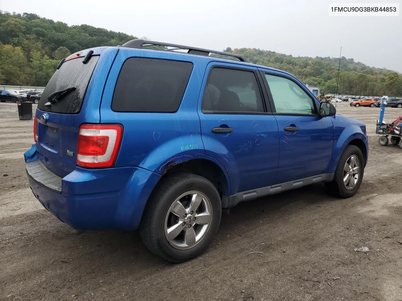 2011 Ford Escape Xlt VIN: 1FMCU9DG3BKB44853 Lot: 73197964