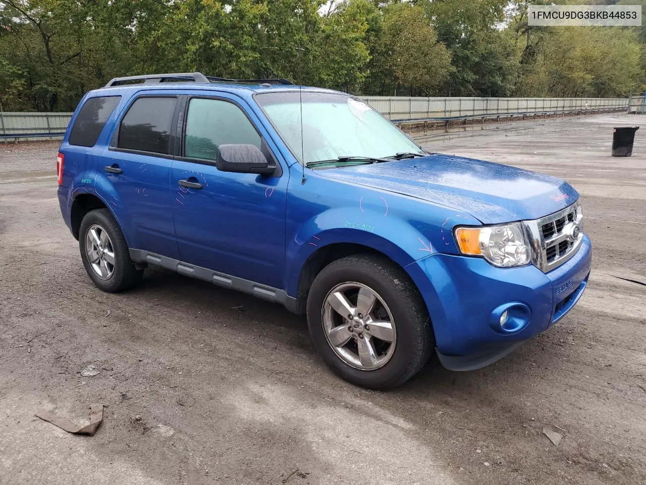 1FMCU9DG3BKB44853 2011 Ford Escape Xlt