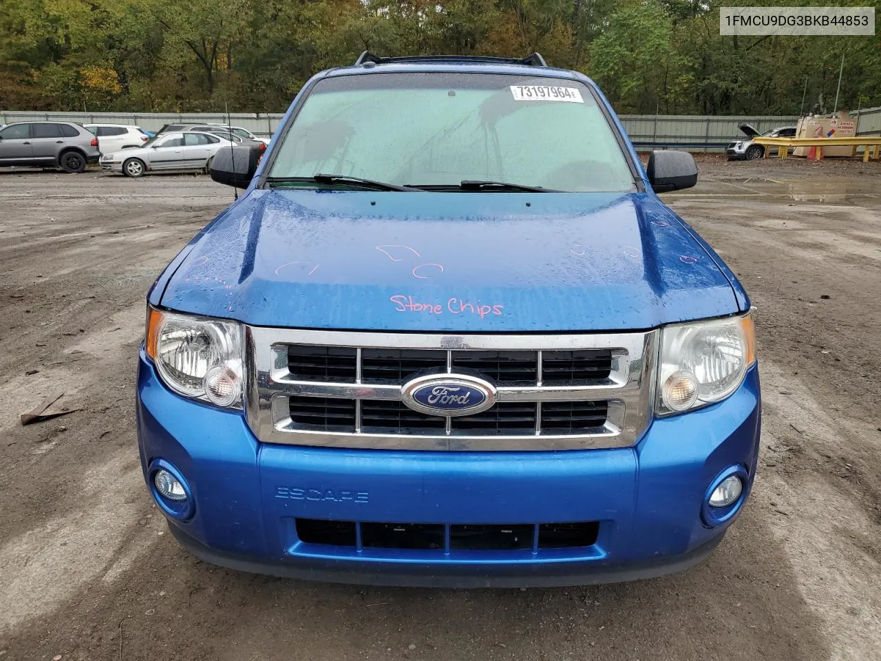 2011 Ford Escape Xlt VIN: 1FMCU9DG3BKB44853 Lot: 73197964