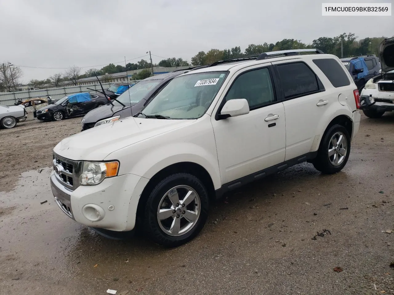 2011 Ford Escape Limited VIN: 1FMCU0EG9BKB32569 Lot: 73387934