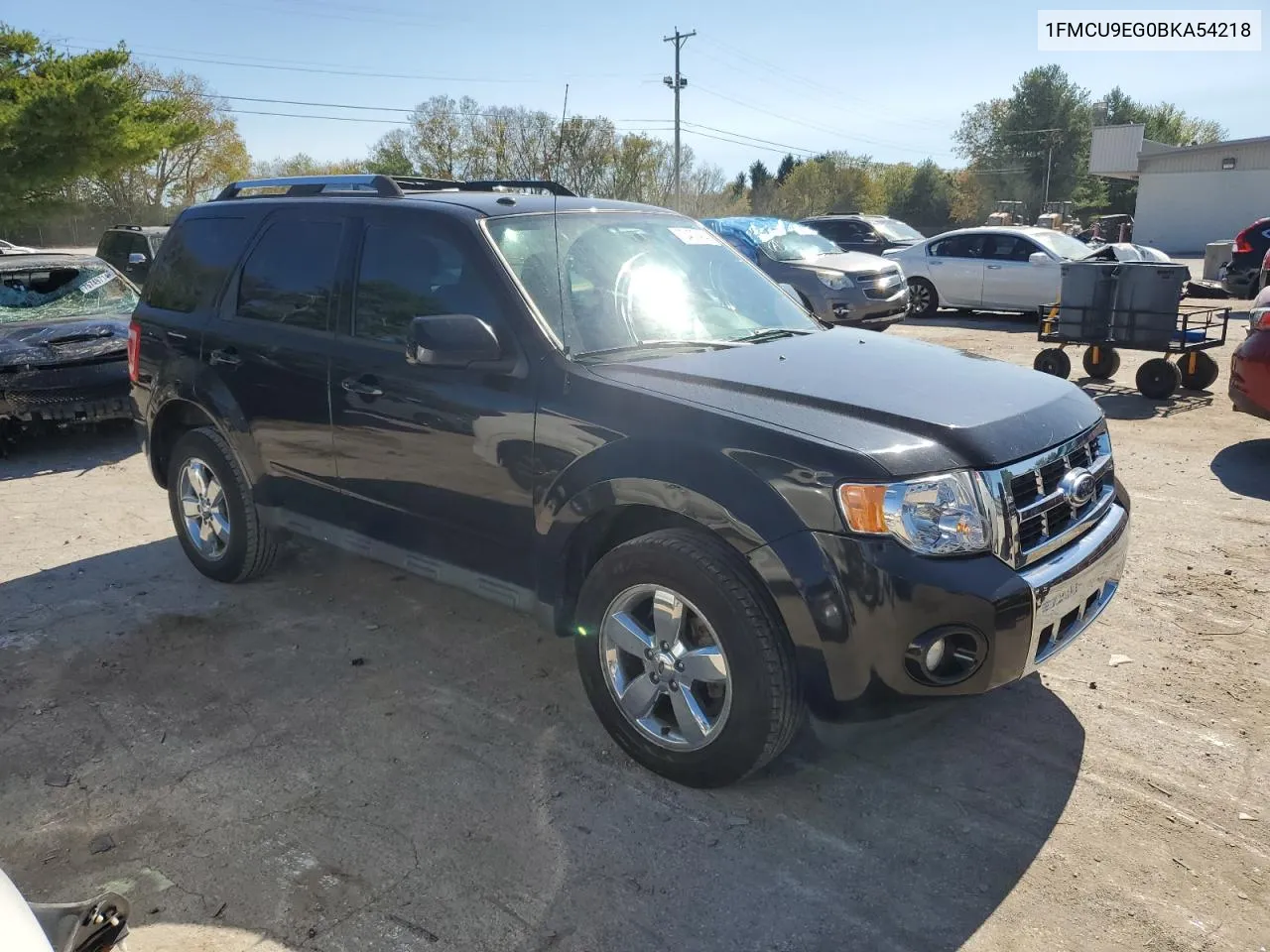 2011 Ford Escape Limited VIN: 1FMCU9EG0BKA54218 Lot: 73402484