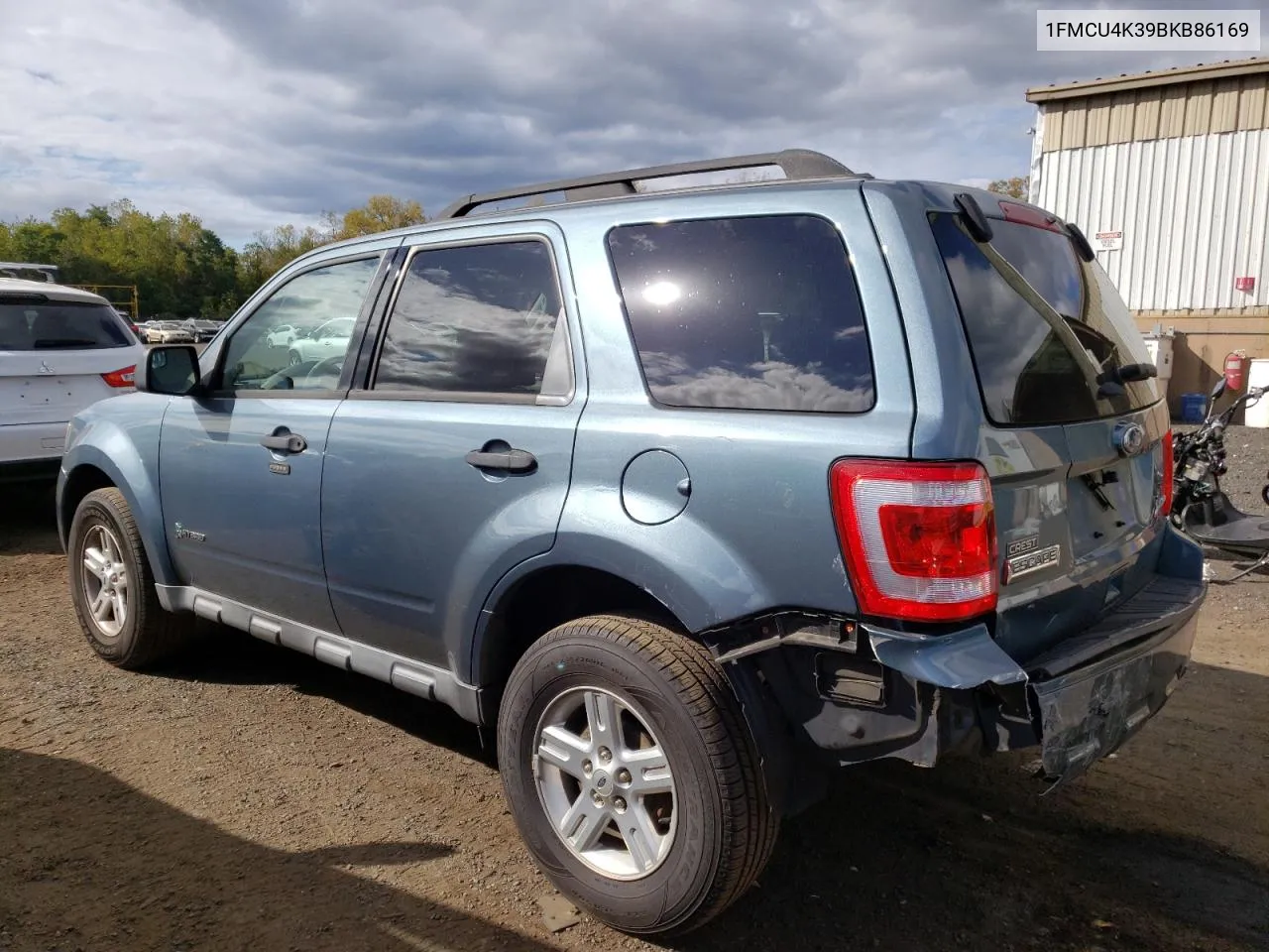 1FMCU4K39BKB86169 2011 Ford Escape Hybrid