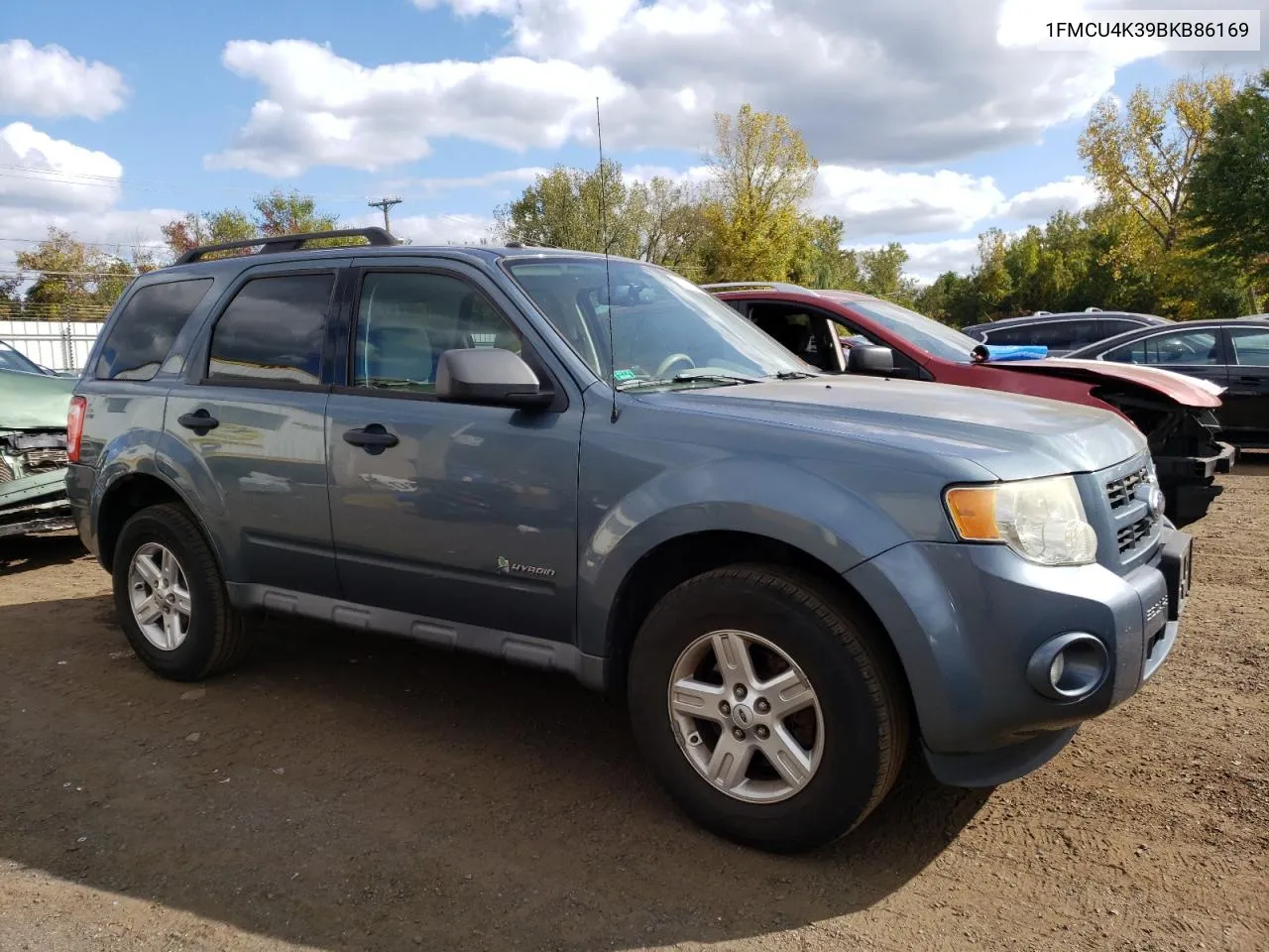 1FMCU4K39BKB86169 2011 Ford Escape Hybrid