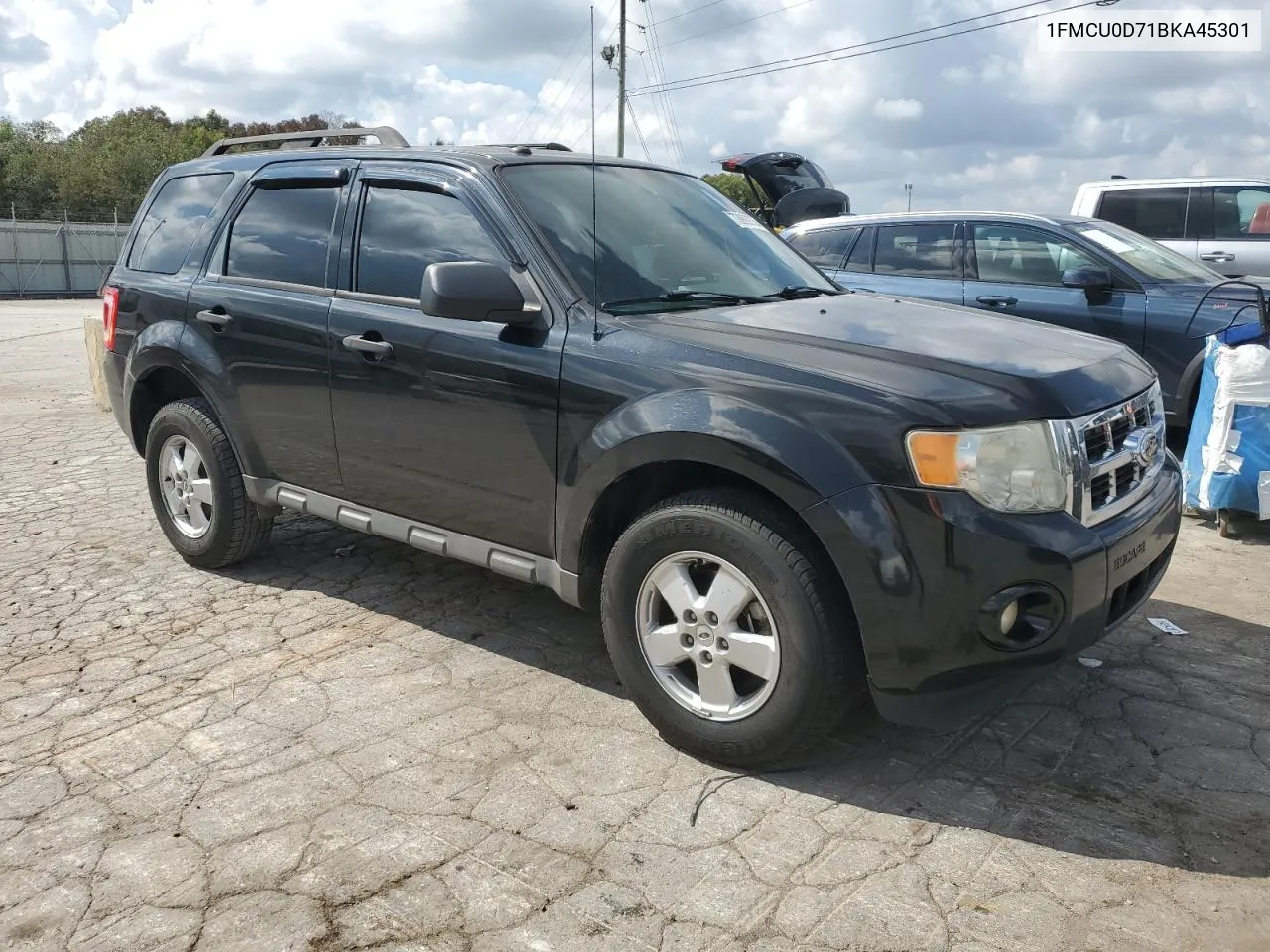 2011 Ford Escape Xlt VIN: 1FMCU0D71BKA45301 Lot: 73909734