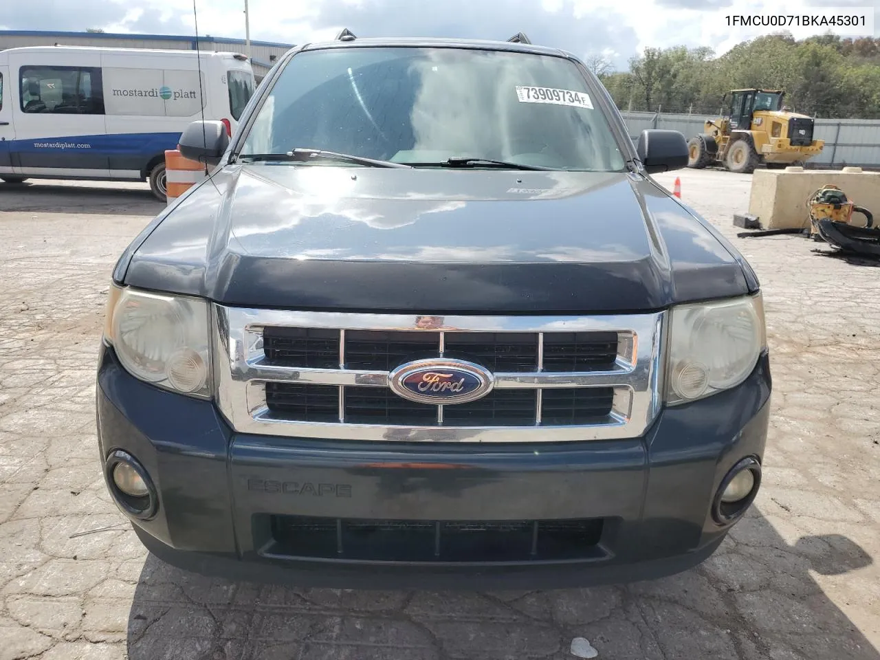 2011 Ford Escape Xlt VIN: 1FMCU0D71BKA45301 Lot: 73909734