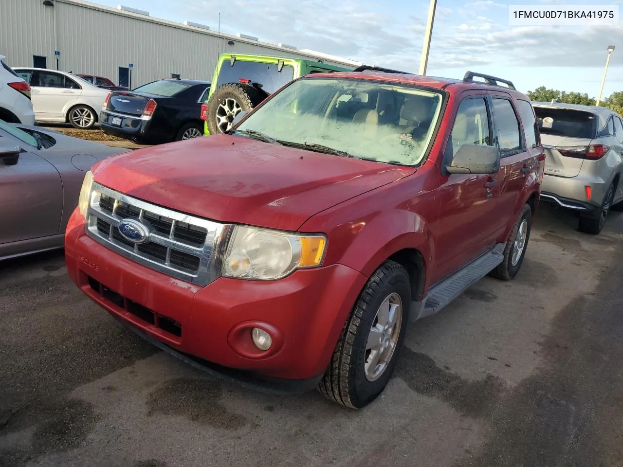 2011 Ford Escape Xlt VIN: 1FMCU0D71BKA41975 Lot: 73939804