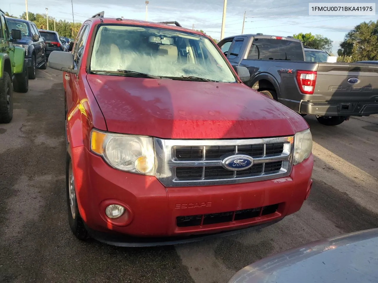 2011 Ford Escape Xlt VIN: 1FMCU0D71BKA41975 Lot: 73939804