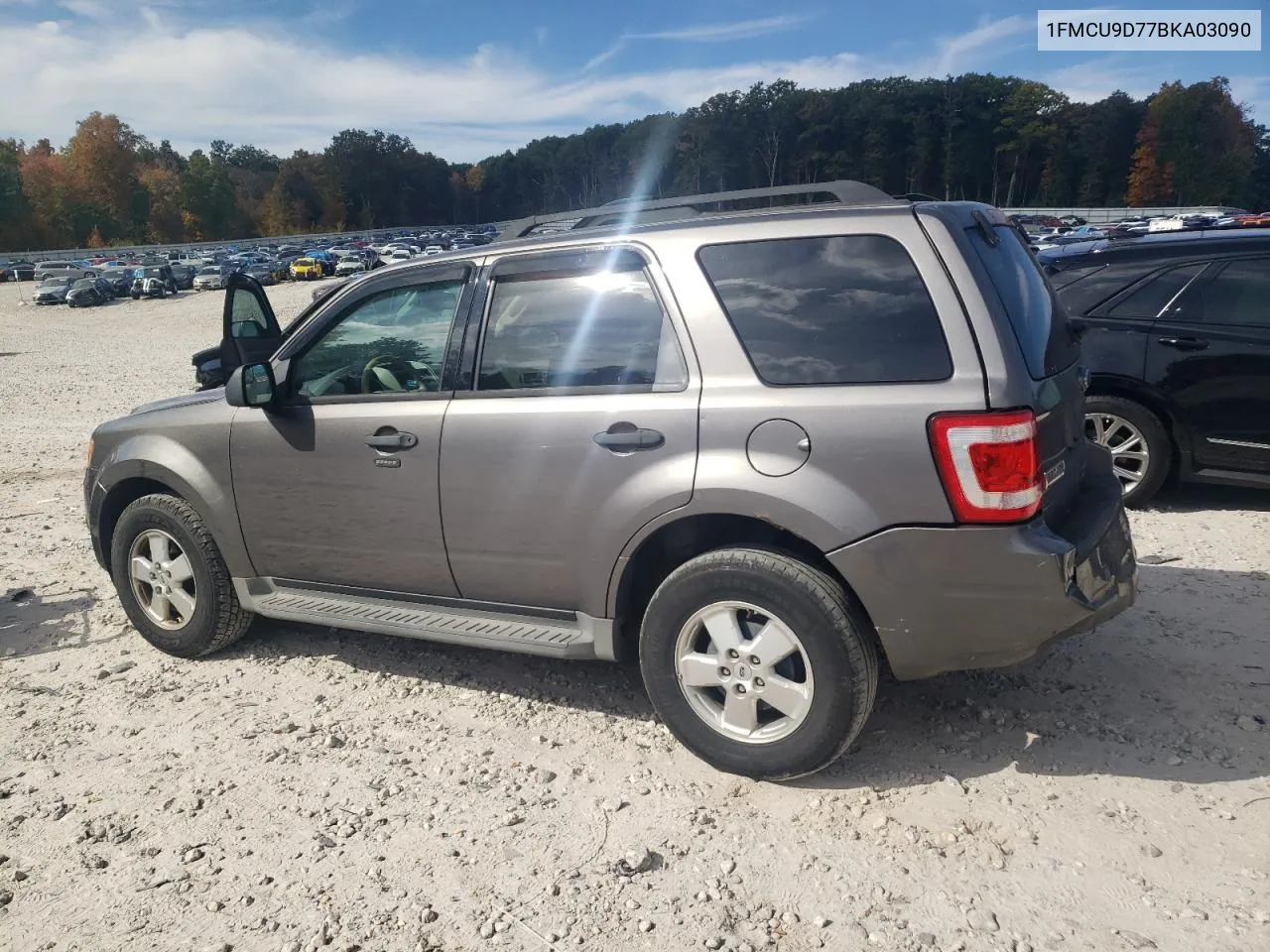 2011 Ford Escape Xlt VIN: 1FMCU9D77BKA03090 Lot: 74085304