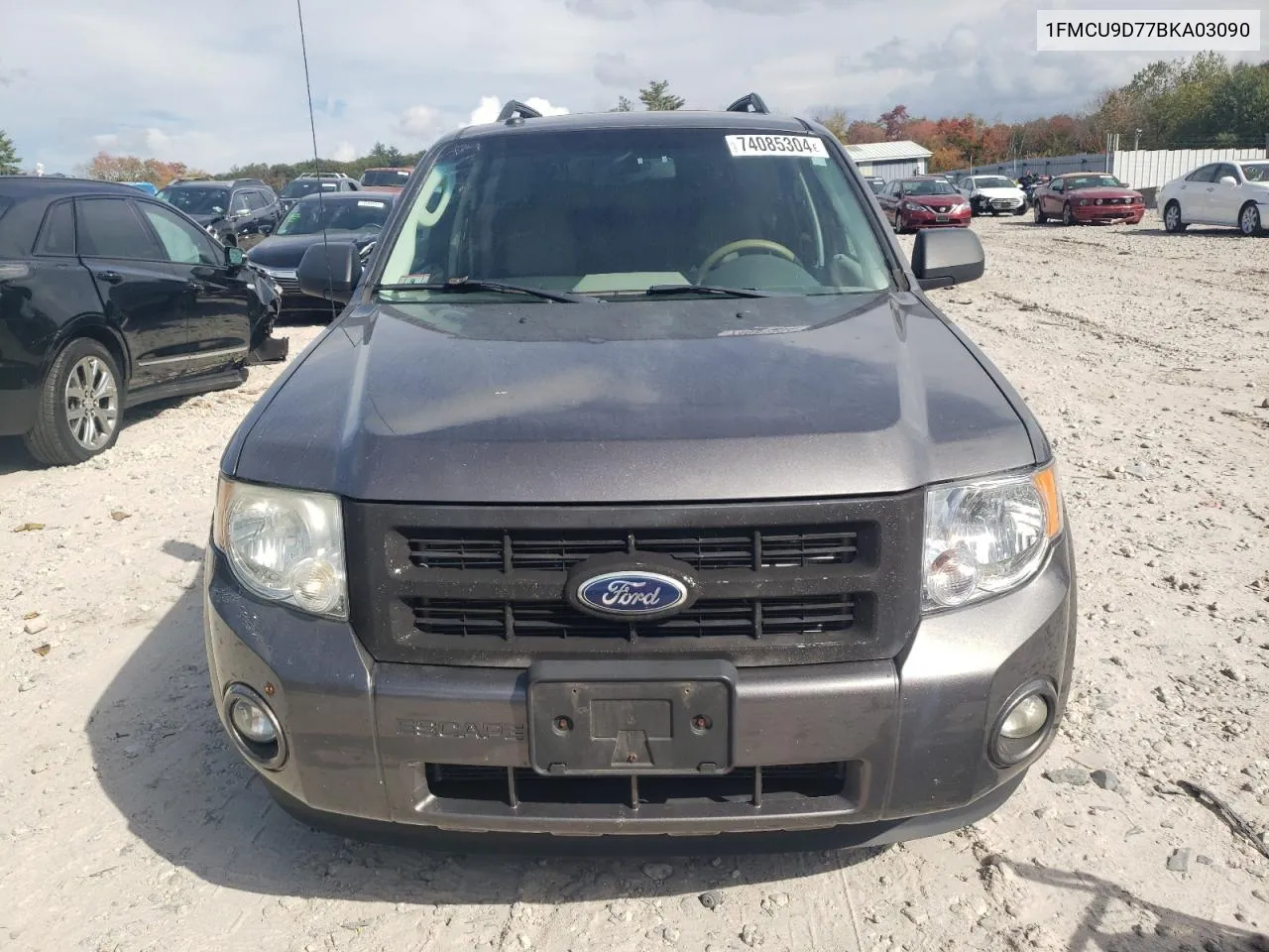 2011 Ford Escape Xlt VIN: 1FMCU9D77BKA03090 Lot: 74085304