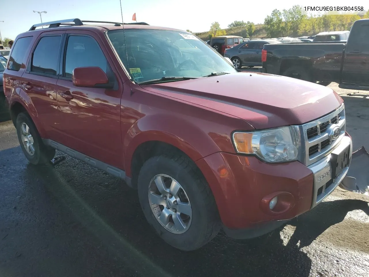 2011 Ford Escape Limited VIN: 1FMCU9EG1BKB04558 Lot: 74257744